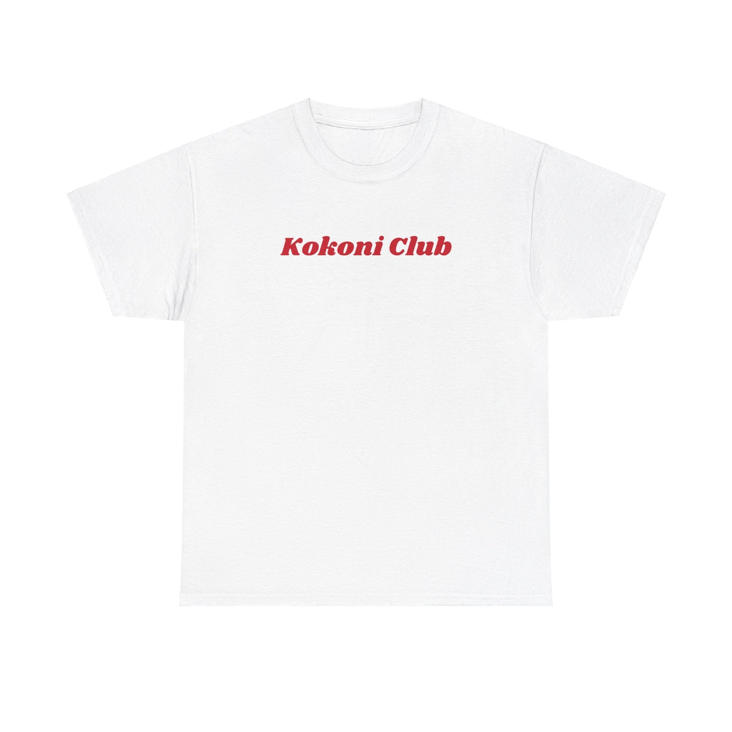 Kokoni Club Everything tee (red script)