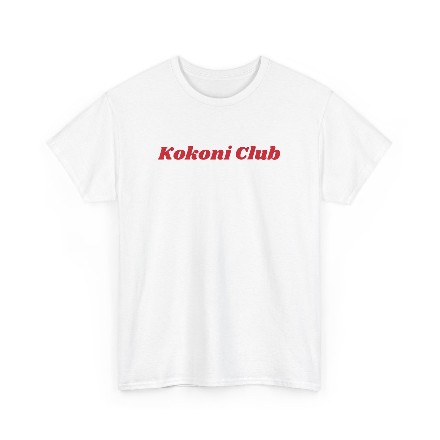 Kokoni Club Everything tee (red script)