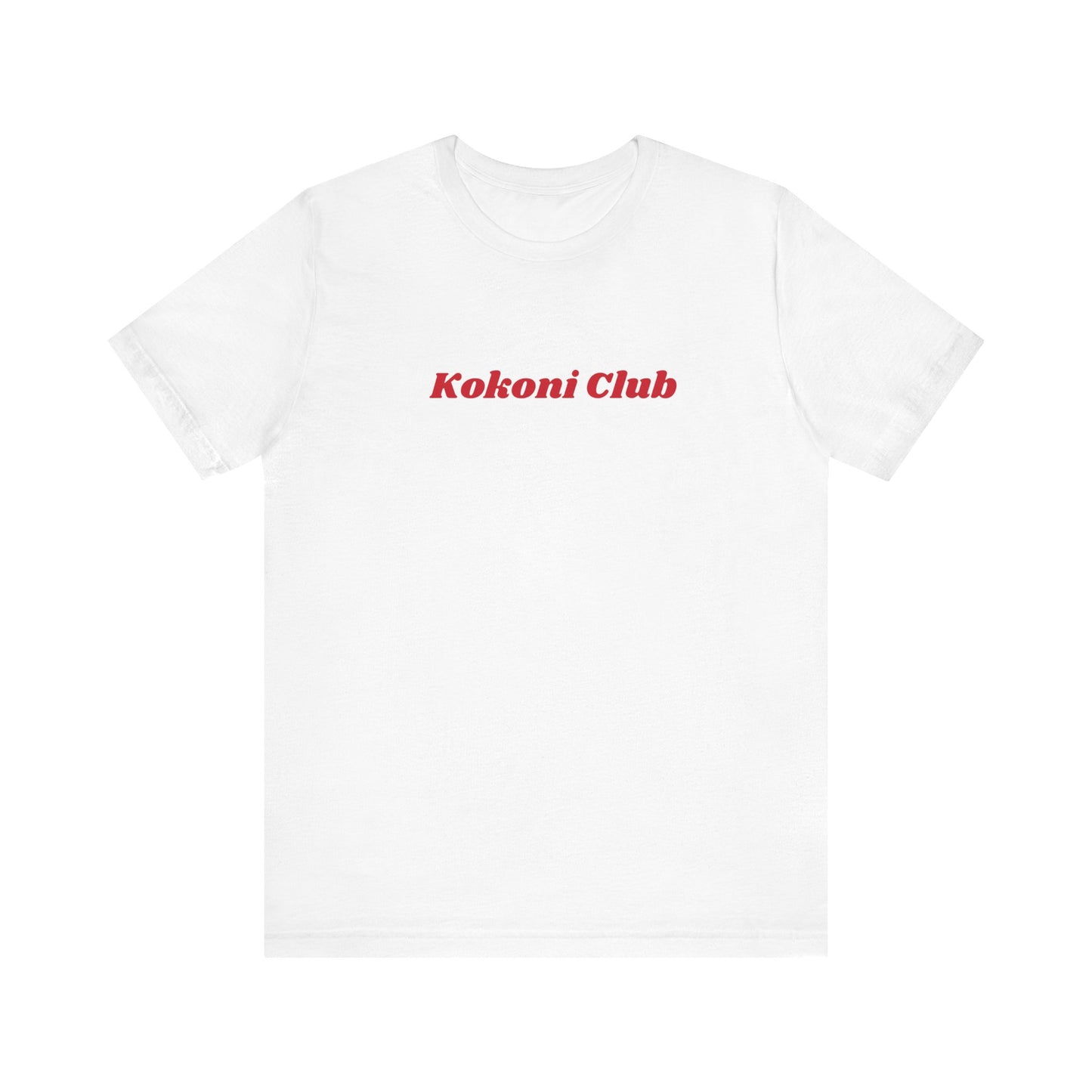 Kokoni Club Everything Tee (Red on 3 colours)