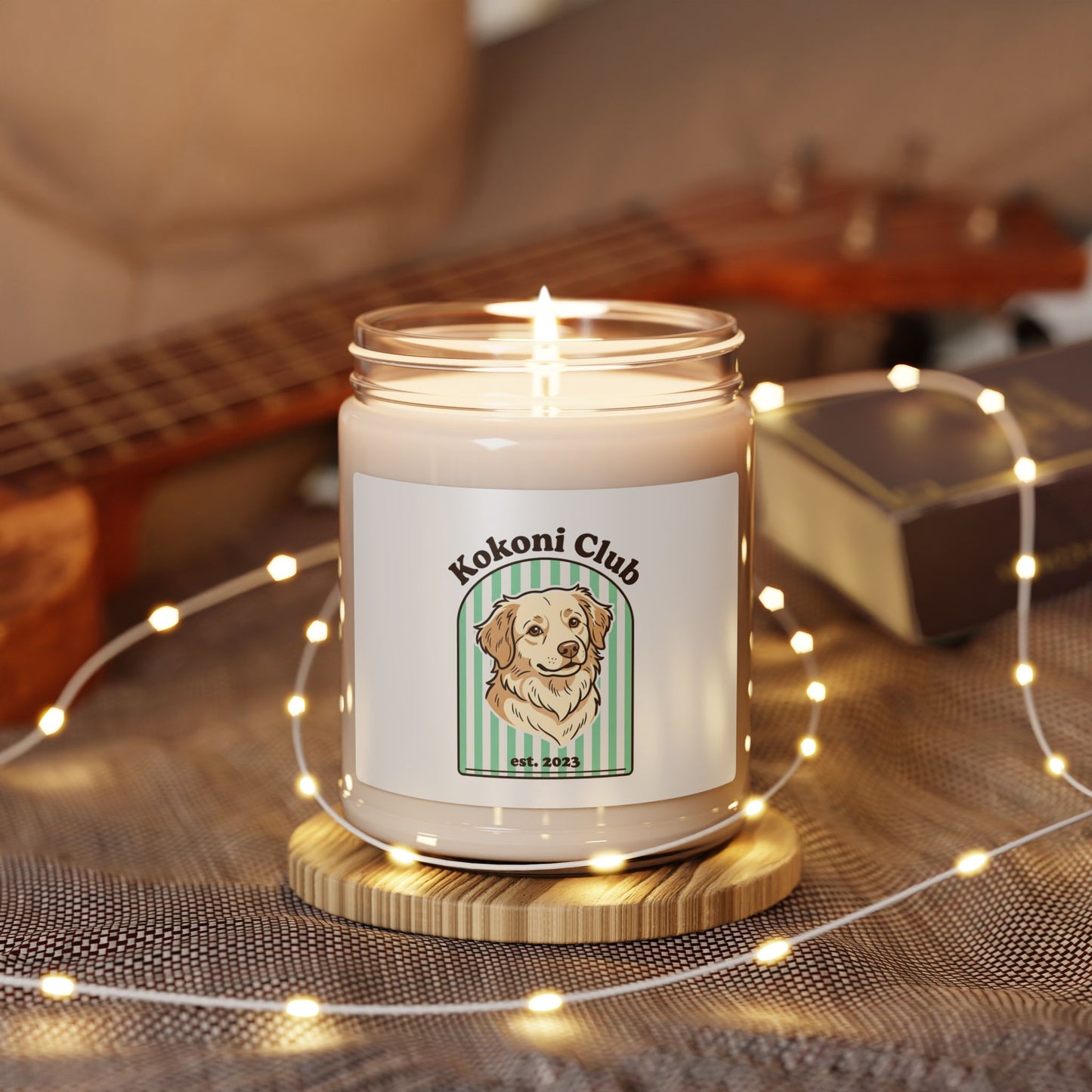 Kokoni Club Scented Soy Jar Candle