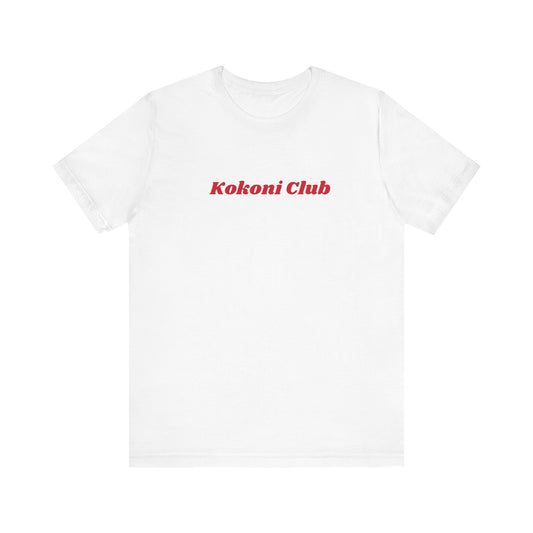 Kokoni Club Everything Tee (Red on 3 colours)